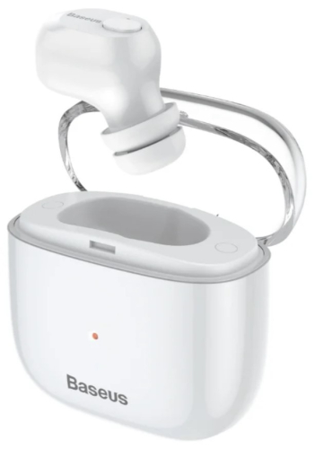 Bluetooth-гарнитура Baseus A03 White (Белый)