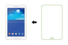 Защитная пленка Ainy для Samsung Galaxy Tab 3 Lite