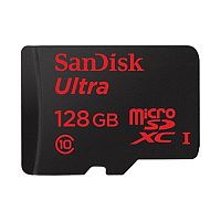 Карта памяти SanDisk Micro SDXC Ultra 533X 128GB Class 10 Переходник в комплекте (SDSQUNC-128G-GN6IA)
