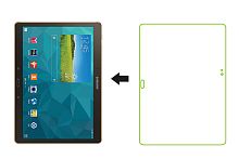 Защитная пленка Ainy для Samsung Galaxy Tab S 10.5 Глянцевая