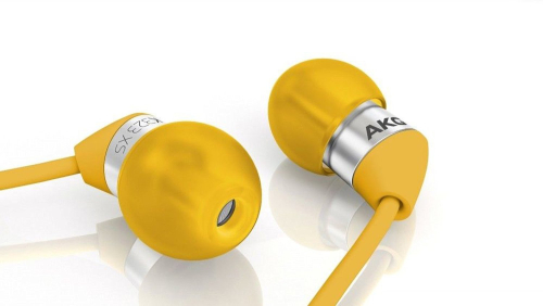 Наушники затычки AKG K 323XS Желтый