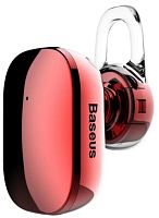 Bluetooth-гарнитура Baseus A02 Encok Red (Красный)