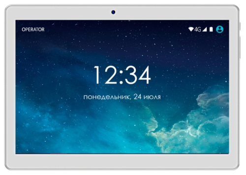 Планшет Ginzzu GT-1040 LTE 16GB White