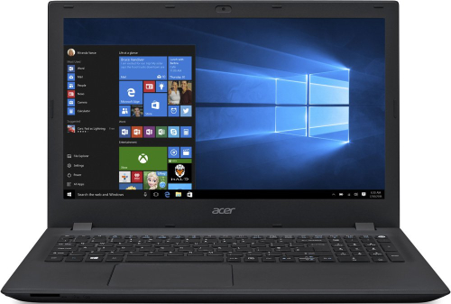 Ноутбук Acer TravelMate TMP258-M-P3R4 ( Intel Pentium 4405U/4Gb/500Gb HDD/Intel HD Graphics 510/15,6"/1366x768/DVD-RW/Windows 10 Professional) Черный