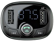 Автомобильная зарядка Baseus T typed Bluetooth MP3 CCALL-TM0A Tanish (Серебристый)