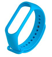 Силиконовый ремешок для Xiaomi Mi Band 3 Голубой