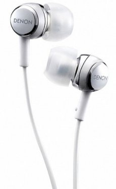 Наушники затычки Denon AH-C260 Серебристый