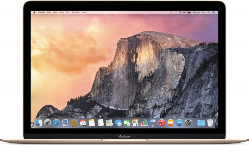 Ноутбук Apple MacBook 12 ( Intel Core M/8Gb/256Gb HDD/256Gb SSD/Intel HD Graphics 5300/12"/2304x1440/Нет/Mac OS X) Золотой