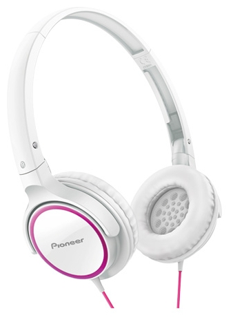 Накладные наушники Pioneer SE-MJ512 White/Pink
