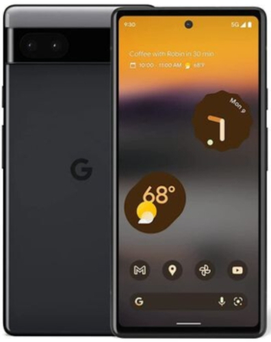 Смартфон Google Pixel 6a 6/128GB USA Global Charcoal (Черный)