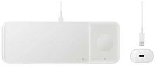 Беспроводная зарядка 3 в 1 Samsung EP-P6300, White (Белый)