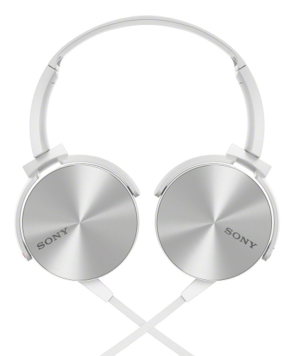 Накладные наушники Sony MDR-XB450AP Белый