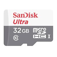 Карта памяти SanDisk Micro SDHC 32GB Class 10 Переходник в комплекте (SDSQUNS-032G-GN3MA)