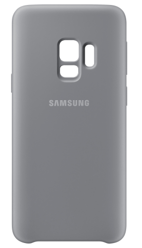 Силиконовая накладка Silicon Silky And Soft-Touch Finish для Samsung Galaxy S9 Серый