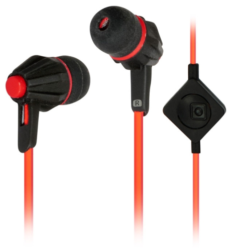 Наушники затычки Ritmix RH-188M Черный