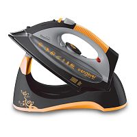 Утюг Endever Skysteam-707,1 800Вт Черный/оранжевый (60124)