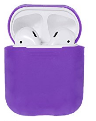 Силиконовый чехол для Apple AirPods Фиолетовый