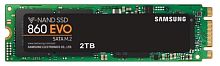SSD Накопитель Samsung 860 EVO, 2 000Gb, 2.5", SATA, SSD (MZ-N6E2T0B)
