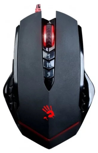 Компьютерная мышь A4Tech Bloody R8-1/R80 оптическая беспроводная USB, черный