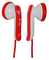 Наушники вкладыши Fischer Audio JB One Красный/белый