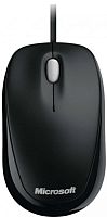 Компьютерная мышь MICROSOFT Compact 500 оптическая проводная USB, черный [4hh-00002]