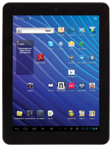 Планшет Ritmix RMD-855 3G 4GB Черный