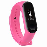 Силиконовый ремешок для Xiaomi Mi Band 3 Розовый