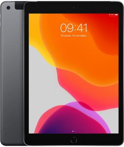 Планшет Apple iPad (2019) Wi-Fi + Celluar 128GB Space Gray (Серый космос)