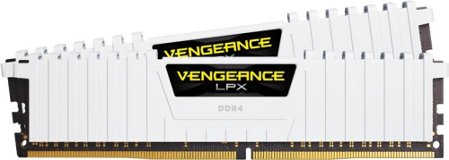 Оперативная память CORSAIR Vengeance LPX CMK32GX4M2B3200C16W DDR4 - 2x 16Гб 3200, DIMM, Ret