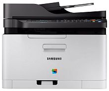МФУ Samsung SL-C480FW, Цветной, До 18 стр/мин, Автоподача, Цвет: Серый (sl-c480fw/xev)