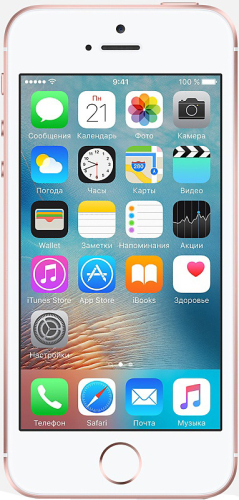Смартфон Apple iPhone SE 16GB Розовое золото