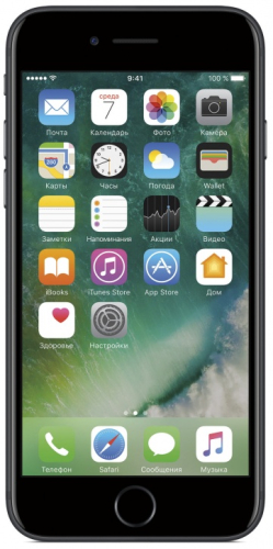 Смартфон Apple iPhone 7 128GB Black (Черный)