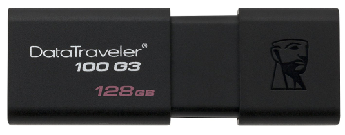 USB-Флешка Kingston 128GB USB 3.0 DataTraveler 100 G3 (DT100G3/128GB)