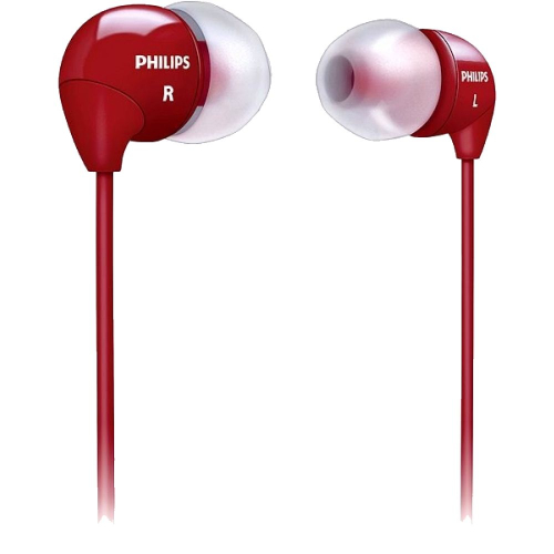Наушники затычки Philips SHE3590 Красный