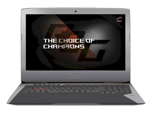 Игровой ноутбук Asus ROG G752VM ( Intel Core i7 6700HQ/24Gb/1000Gb HDD/256Gb SSD/nVidia GeForce GTX 1060/17,3"/1920x1080/DVD-RW/Windows 10 Home) Серебристый
