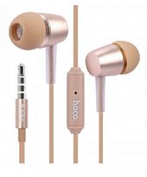 Наушники затычки Hoco M10 Gold (Золотистый)