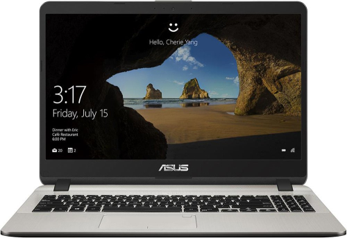 Ноутбук Asus X507UA-BQ072T ( Intel Core i3 6006U/4Gb/1000Gb HDD/Intel HD Graphics 520/15,6"/1920x1080/Нет/Windows 10) Золотистый