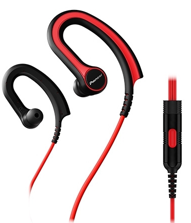 Наушники затычки Pioneer SE-E711T Красный