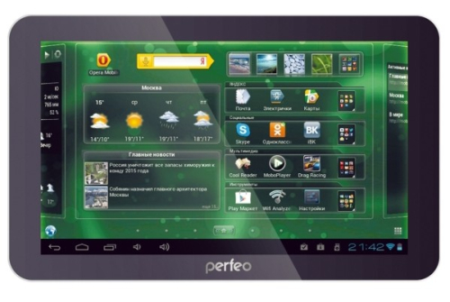 Планшет Perfeo 7007-HD 3G 4GB Серый