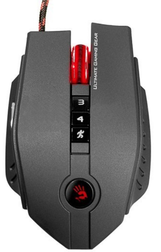 Компьютерная мышь A4Tech Bloody ZL5 Sniper лазерная проводная USB, черный