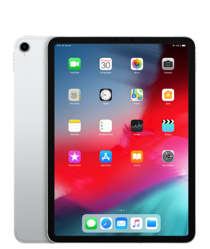 Планшет Apple iPad Pro 11 Wi-Fi + Celluar 256GB Silver (Серебристый)