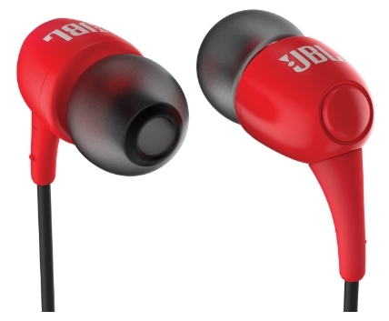 Наушники затычки JBL Tempo T100 Красный