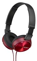 Накладные наушники Sony MDR-ZX310 Красный