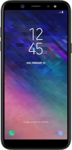 Смартфон Samsung Galaxy A6 (2018) 64GB Черный