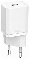 Сетевая зарядка Baseus Super Si 1C fast wall charger USB Type C 30 W Power Delivery Quick Charge (CCSUP-J02) White (Белый)