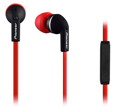 Наушники затычки Pioneer SE-CL712T Красный