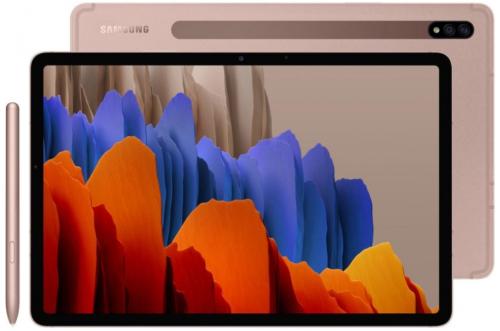 Планшет Samsung Galaxy Tab S7 Plus 12.4 SM-T970 Wi-Fi 128GB Bronze (Бронзовый)