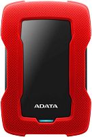 Внешний HDD ADATA DashDrive Durable HD330  Красный (ahd330-1tu31-crd)