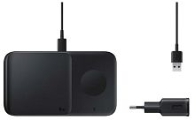 Беспроводная зарядка Samsung EP-P4300, мощность Qi: 7.5 Вт, Черный