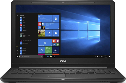 Ноутбук Dell Inspiron 3567 ( Intel Core i3 6006U/4Gb/500Gb HDD/Intel HD Graphics 520/15,6"/1366x768/DVD-RW/Windows 10) Черный